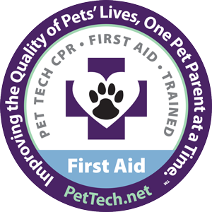 Pet Tech CPR First Aid Trained and certified